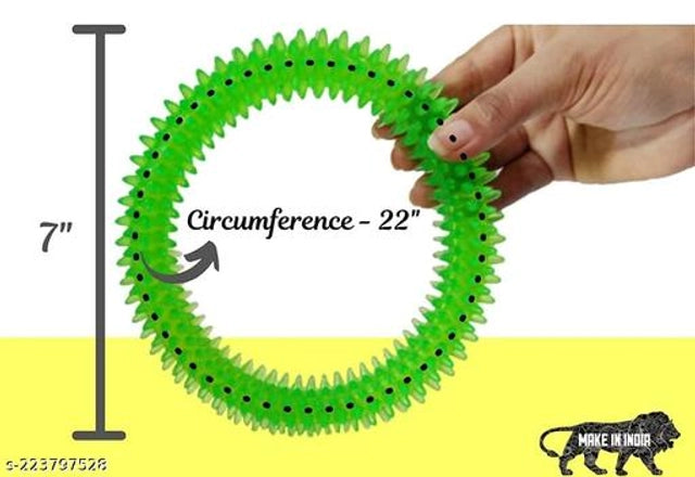 Silicone Chew Toy for Pet (Multicolor)Silicone Chew Toy For Dogs & Cats (Multicolor) | Durable Dental & Interactive Pet Toy