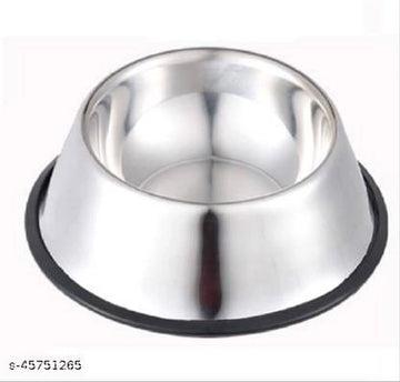 Stainless Steel Feeding Bowl for Pet (Multicolor, 150 ml)