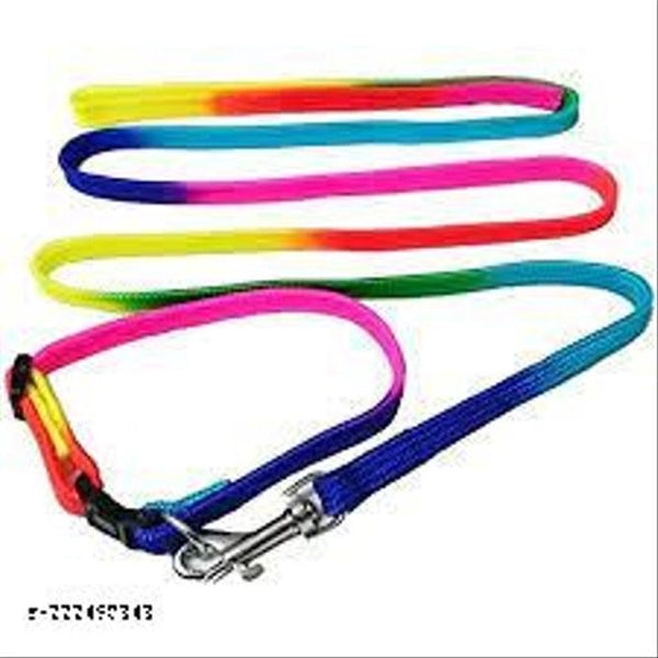 Neck Collar 0.1 mm Belt for Pet (Multicolor, S)Neck Collar 0.1 mm Belt for Pet Multicolor (Size S) | Lightweight Adjustable Pet Collar | Comfortable Neck Belt for Puppies & Small Pets