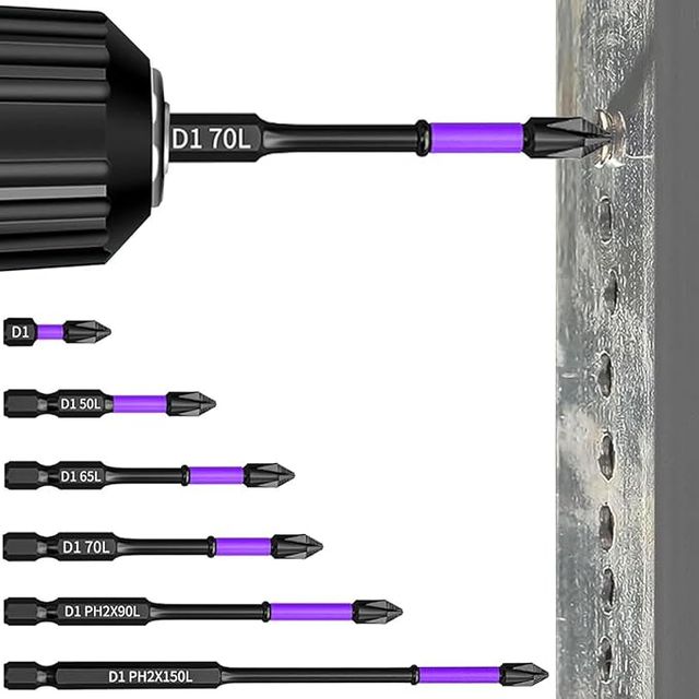 High Performance Strong Magnetic Screwdriver Drill Bit Set.High Performance Strong Magnetic Screwdriver Drill Bit Set – Precision Repair & Power Tool Accessories