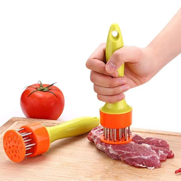 Meat Tenderizer with Stainless Steel Needle Prong Kitchen Tool.Stainless Steel Needle Prong Design
