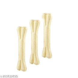 Rawhide Bone Treat for Pet (Pack of 3).Rawhide Bone Treat for Pets (Pack of 3) | Long-Lasting Chew for Dental Care & Training