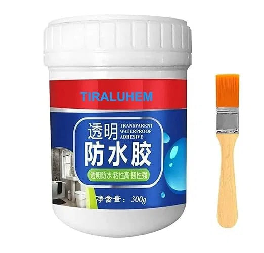 Waterproof Glue, Waterproof Insulating Sealant, Transparent Repair Leak Waterproof Adhesive.making it perfect for pipes, roofs, tanks, glass, ceramics, plastic, and other surfaces prone to water leakage.