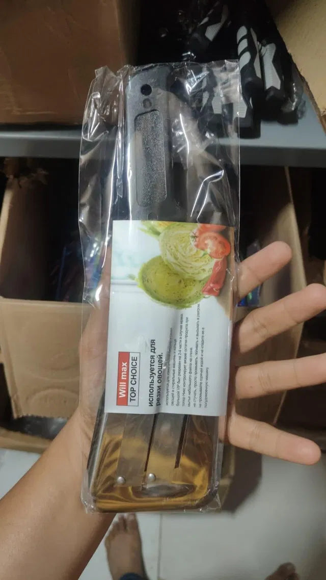 Slicer Double 2 Slice Blade Slicing Knife.Perfect Slices for Bread & Vegetables.Uniform Cutting Tool