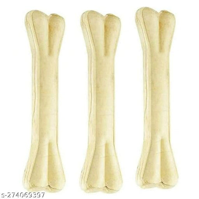 Rawhide Bone Treat for Dog (8 inches, Pack of 3)