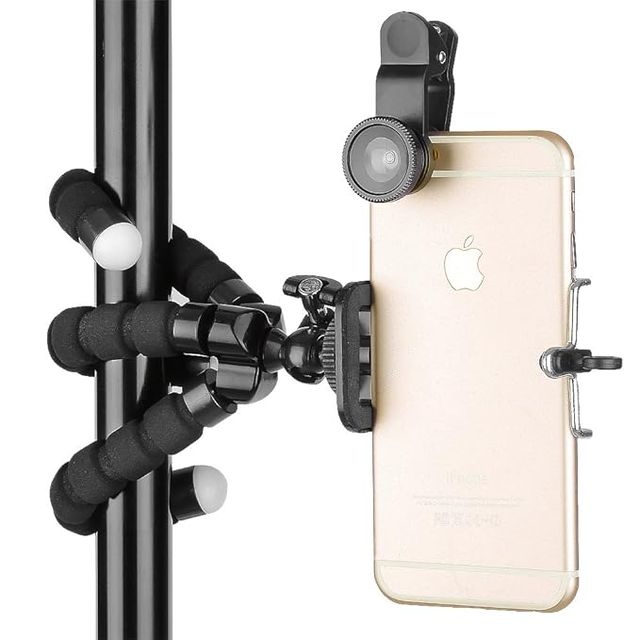 Flexible Tripod Mini Universal Octopus Leg.Compact Flexible Tripod Mini Universal Octopus Leg with bendable legs for stable support. Perfect for mobile phones, action cameras, vlogging, travel, and tabletop shooting