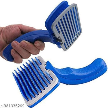 ABS Plastic Slicker Brush for Pet (Multicolor)