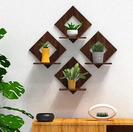 Wooden Wall Hanger.Space-Saving Home Storage Solution.Organizer for Bags, Keys & Accessories