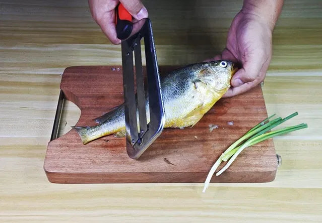 Slicer Double 2 Slice Blade Slicing Knife.Perfect Slices for Bread & Vegetables.Uniform Cutting Tool