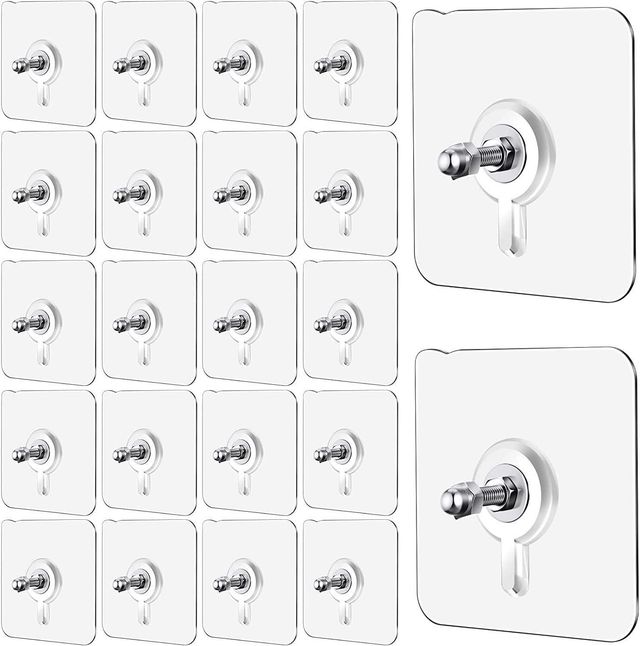 Wall Mount Screw Hooks for Kitchen Bathroom Bedroom Living Room 30 Pcs.Wall Mount Screw Hooks (30 Pcs) – Heavy Duty Multipurpose Hanging Hooks for Kitchen, Bathroom, Bedroom & Living Room