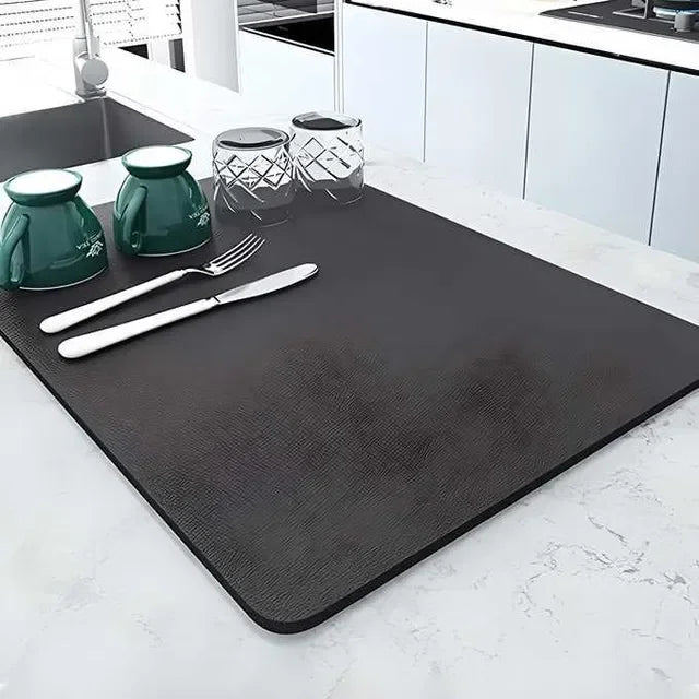 Quick-Drying Mat (Pack of 2, Assorted) – Super Absorbent, Fast Dry Floor Mat for Bathroom & Kitchen