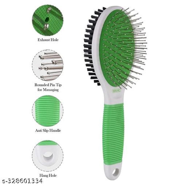 Double Sided Hair Brush for Pet (Multicolor)