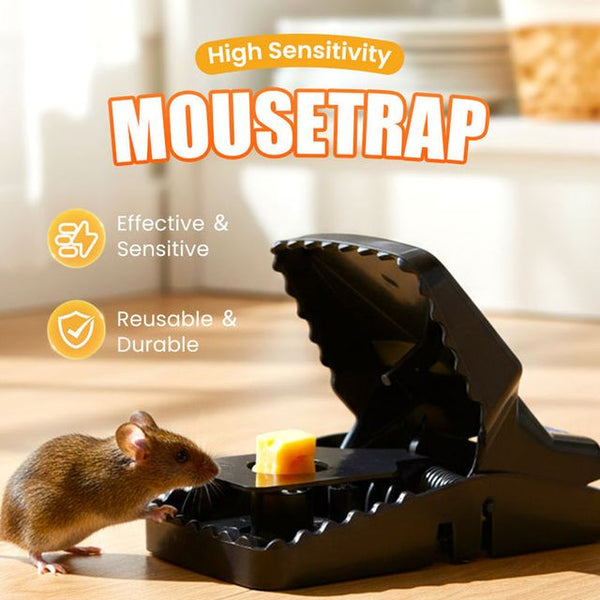 Reusable Mousetrap with High Sensitive Trigger.Reusable Mousetrap with High Sensitive Trigger – Humane & Easy-Set Rodent Catcher for Home & Warehouse