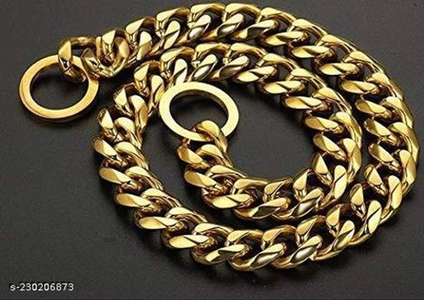 Metal Coller Chain for Big Dog (Multicolor, 26 inches).Metal Collar Chain for Big Dog (Multicolor, 26 Inches) | Strong & Durable Heavy-Duty Dog Chain Collar for Training & Walking