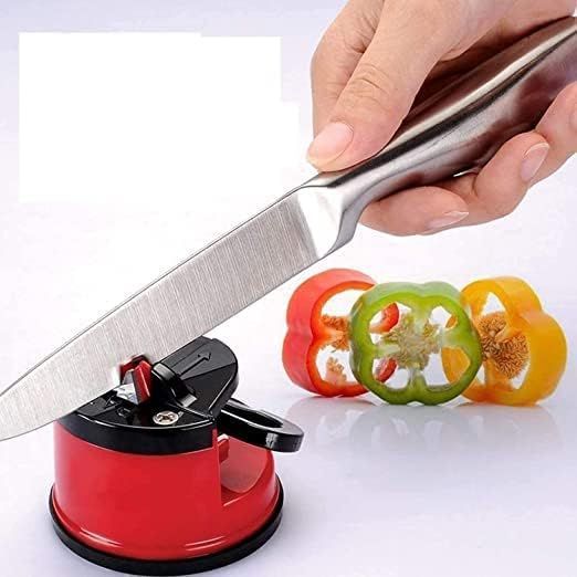 Manual Kitchen Knife Sharpener for Sharpening Stainless Steel Tools.Restore Sharpness in Seconds.