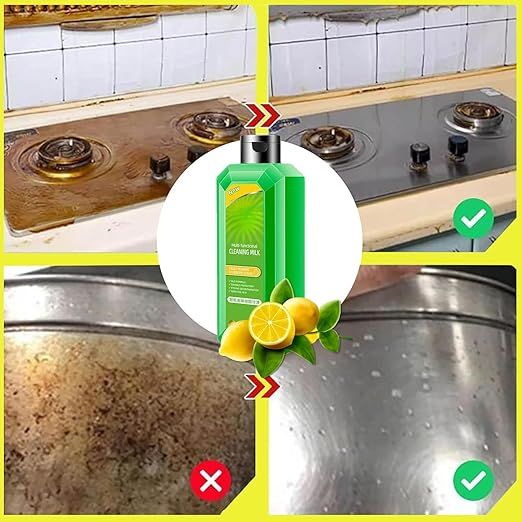 Powerful Multifunctional Cleaner (Pack of 4).Powerful Multifunctional Cleaner (Pack of 4) – All-Purpose Cleaning Solution for Kitchen, Bathroom & Home