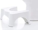 Squat Stool Potty Stool Toilet Squat Stool for Western Toilet.Toilet Squat Stool for Western Toilet – Ergonomic Potty Stool for Better Posture & Easy Bowel Movement