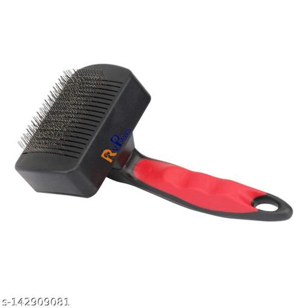 ABS Plastic Slicker Brush for Pet (Multicolor, L)ABS Plastic Slicker Brush for Pet Multicolor (Size L) | Large Grooming Brush for Dogs & Cats | Removes Loose Hair, Tangles & Dirt