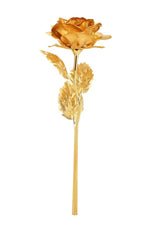 Tekcool Decorative 24K Golden Artificial Rose.Buy Tekcool decorative 24K golden artificial rose. Premium everlasting gold rose perfect for gifting on Valentine’s Day, anniversaries and special occasions.