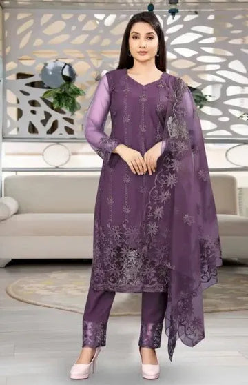 Kurta With Dupatta And Bottomwear