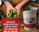 Snake Maxx Non-Toxic Biodegradable Pet-Friendly Snake Repellent Powder (Pack of 2)