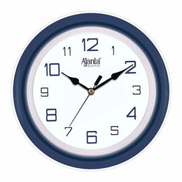 Designer Wall Clock (White)Designer Wall Clock (White) | Modern Silent Non-Ticking Wall Clock for Living Room, Bedroom & Office Decor