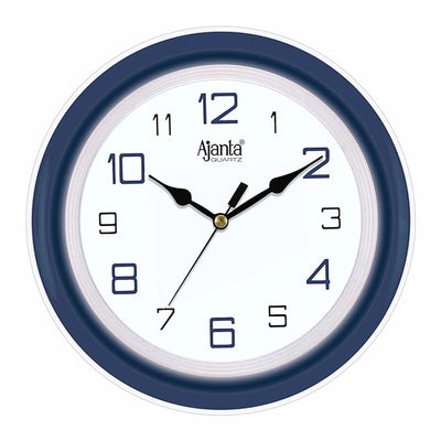 Designer Wall Clock (White)Designer Wall Clock (White) | Modern Silent Non-Ticking Wall Clock for Living Room, Bedroom & Office Decor