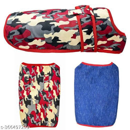 Woolen Coat for Dogs (Muticolor)Woolen Coat for Dogs | Warm & Comfortable Winter Wear for Pets (Multicolor)