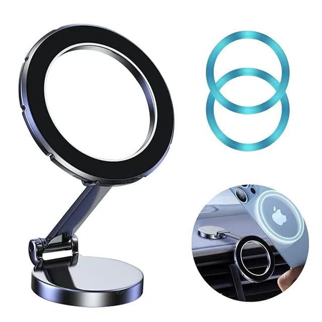 Magnetic Phone Holder for Car Dash.Strong and stable Magnetic Phone Holder for Car Dash with 360° rotation. Easy one-hand operation, secure grip, and perfect for safe driving, navigation, and hands-free use.