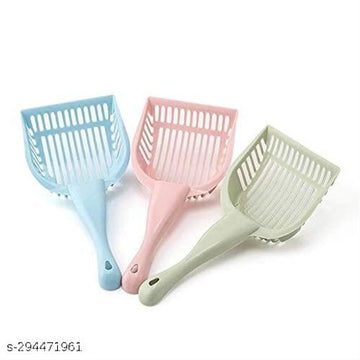 Poop Scooper for Pet (Multicolor, Pack of 3)