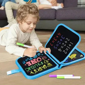 Erasable Doodle Book 😍 | Reusable Drawing & Sketch Book for Kids and Adults | Magic Pen Included, Fun Learning, Creativity & Art Practice