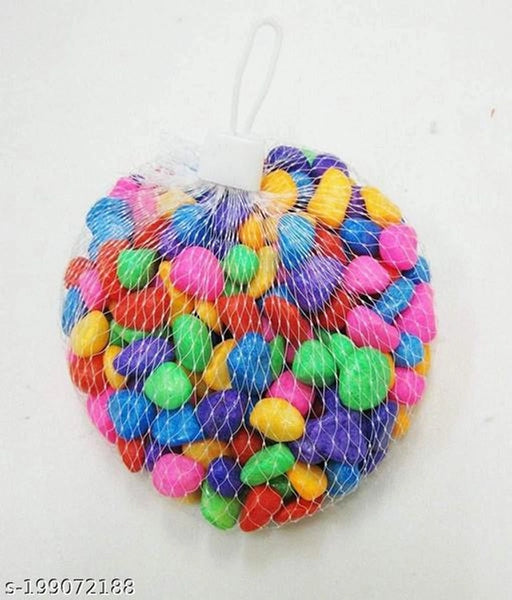 Decoration Pebbles Stones (Multicolor, 4000 g)Multicolor Decorative Pebbles Stones 4kg for Home, Garden & Aquarium Decoration