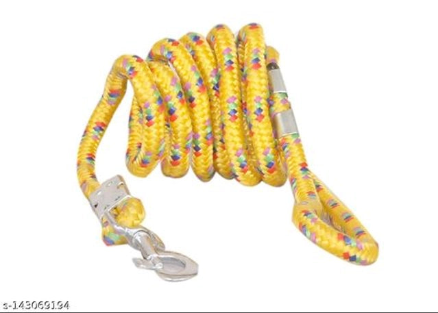 Nylon Rope Training 5 Ft Leash for Dog (Multicolor, S)Nylon Rope Training Dog Leash 5 Ft (Multicolor, S) – Strong & Comfortable Walking Lead