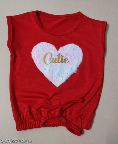 Cotton Blend Sleeveless Top for Girls (Red, 0-1 Years).Soft and breathable cotton blend sleeveless top for baby girls aged 0–1 years. Lightweight, comfy, and ideal for daily wear, playtime, and summer outings.