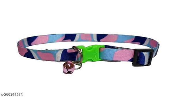 Neck Coller 0.25 inches Belt for Pet (Multicolor, S)Neck Collar 0.25 Inches Belt for Pet Multicolor (Size S) | Lightweight Adjustable Pet Collar | Comfortable Neck Belt for Small Pets