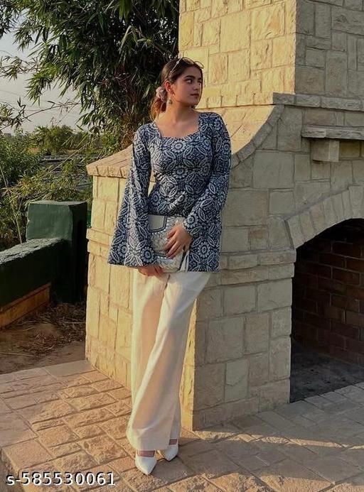 Stylish & Most Trendy Printed Kurti for Girls and Women | Latest Fashion Ethnic Wear Kurti | Comfortable, Modern & Traditional Design for Daily Wear, College, Office & Festive Use