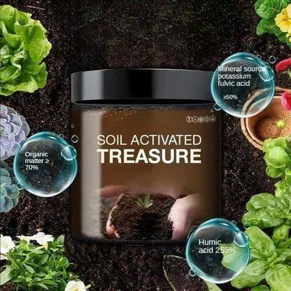Soil Activated Treasure Premium Soil Activator 200gram (Pack of 2).Buy Soil Activated Treasure premium soil activator 200g pack of 2. Improves soil fertility, boosts plant growth and activates beneficial microorganisms.