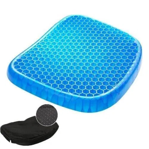 Egg gel seat Cushion.Egg Honeycomb Design for Back & Hip Pain Relief.Breathable Seat Pad for Office Chair & Car