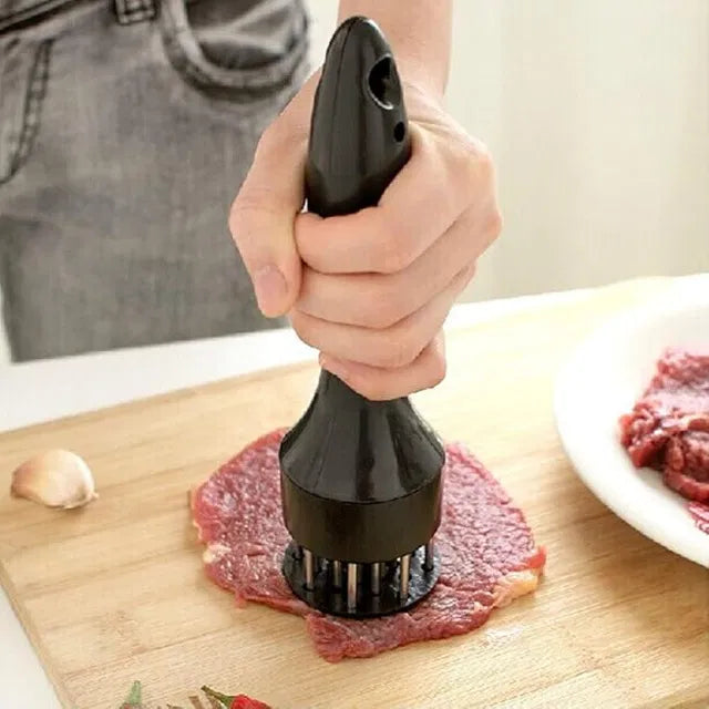 Meat Tenderizer with Stainless Steel Needle Prong Kitchen Tool.Stainless Steel Needle Prong Design
