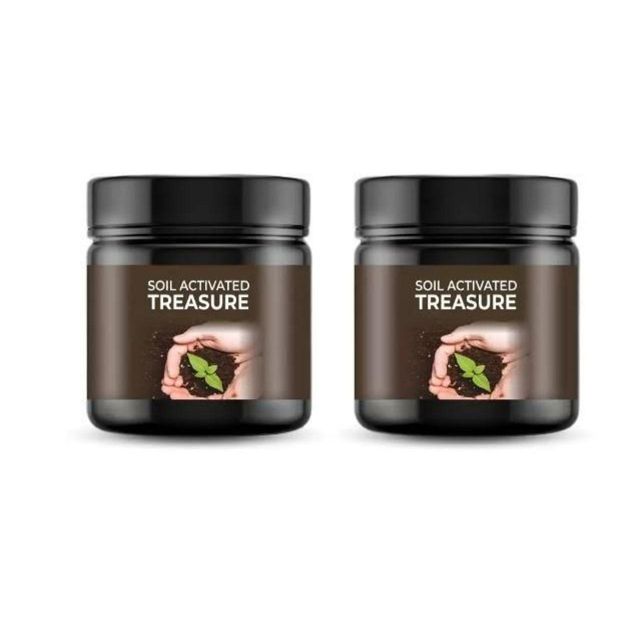 Soil Activated Treasure Premium Soil Activator 200gram (Pack of 2).Soil Activated Treasure Premium Soil Activator (200g, Pack of 2) – Organic Soil Booster for Healthy Plant Growth