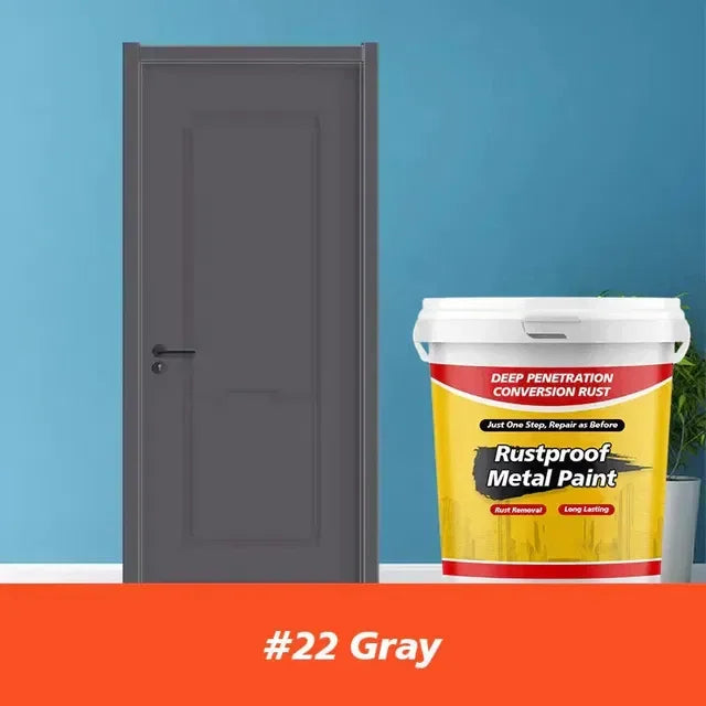 Rustproof Metal Paint & Rust Remover for Iron and Steel Surfaces | Anti Rust Coating for Long Lasting Metal Protection