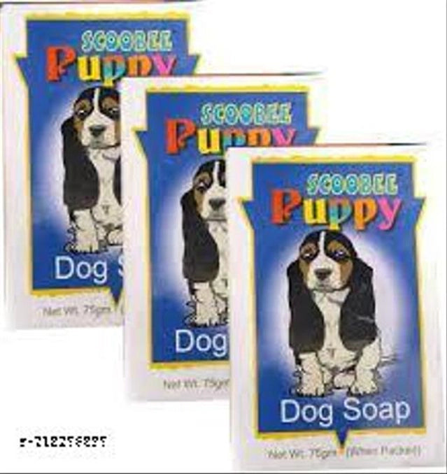 Scoobee Puppy Bathing Soap for Dog (225 ml, Pack of 3)Scoobee Puppy Bathing Soap for Dog – Gentle 225 ml x 3 | Natural, Tear-Free, Skin-Friendly Dog Shampoo