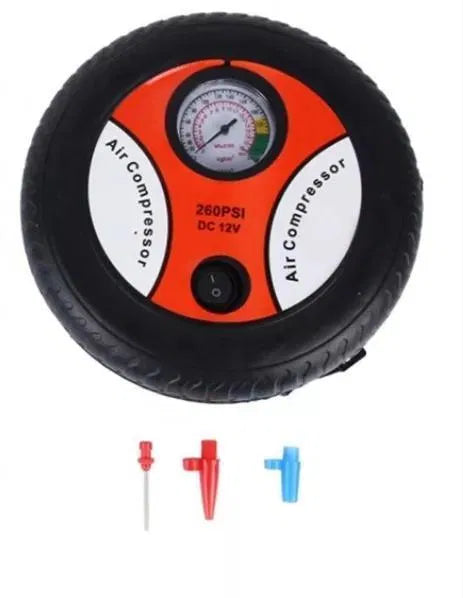 Automatic Car Air Compressor.12V Automatic Tyre Inflator Pump for Car & Bike – Portable Air Compressor