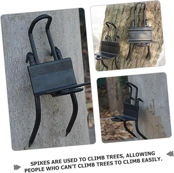 Multi Tool Tree Climbing Gear 1 Pair.Professional Tree Climber Spikes – Durable Climbing Gear for Tree Cutting & Harvesting