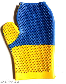 Pet Hair Remover Deshedding Gloves (Multicolor)