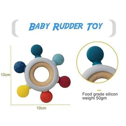 Silicone Teether.Food Grade Silicone Baby Teether – Safe & Soothing Gum Relief