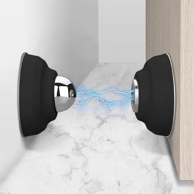 Magnetic Door Stoppers Stainless Steel Door Stops for Wall and Floor Mounting.Magnetic Door Stopper Stainless Steel – Wall & Floor Mount Door Holder for Strong Hold & Protection