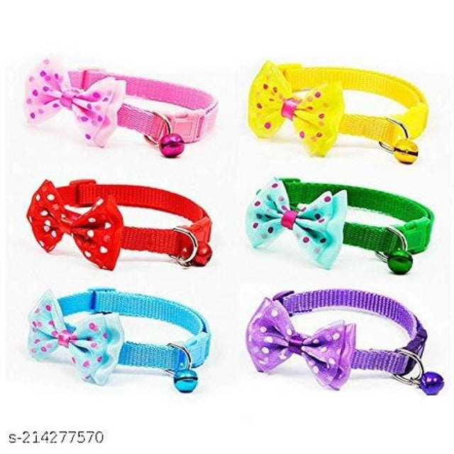 ABS Plastic Coller Belt for Pet (Multicolor, Pack of 4)ABS Plastic Collar Belt For Dogs & Cats (Multicolor, Pack Of 4) | Adjustable Durable Pet Neck Collars