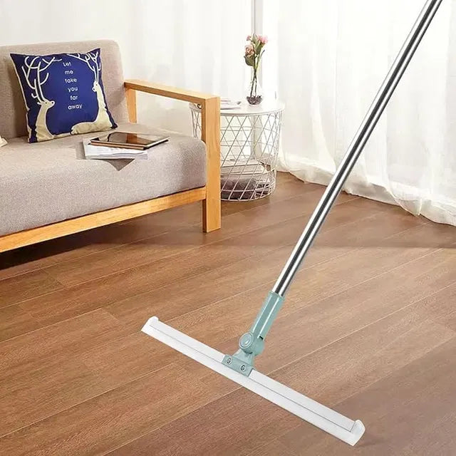 2 in 1 Floor Cleaner Brush Multifunction Magic Broom,Silicone Floor Squeegee Broom.Water Wiper & Dust Removal Floor Cleaner