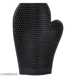 Silicone Grooming Glove for Pet (Multicolor, L)